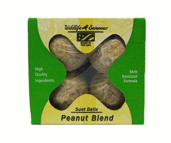 Peanut Blend Suet Balls - 4pk