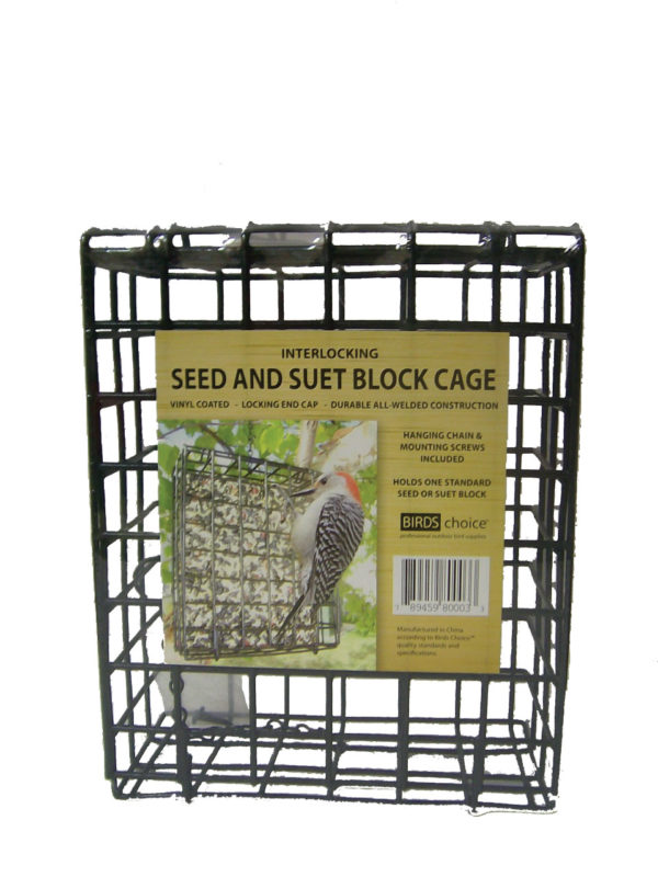 Large Block Seed & Suet Cage