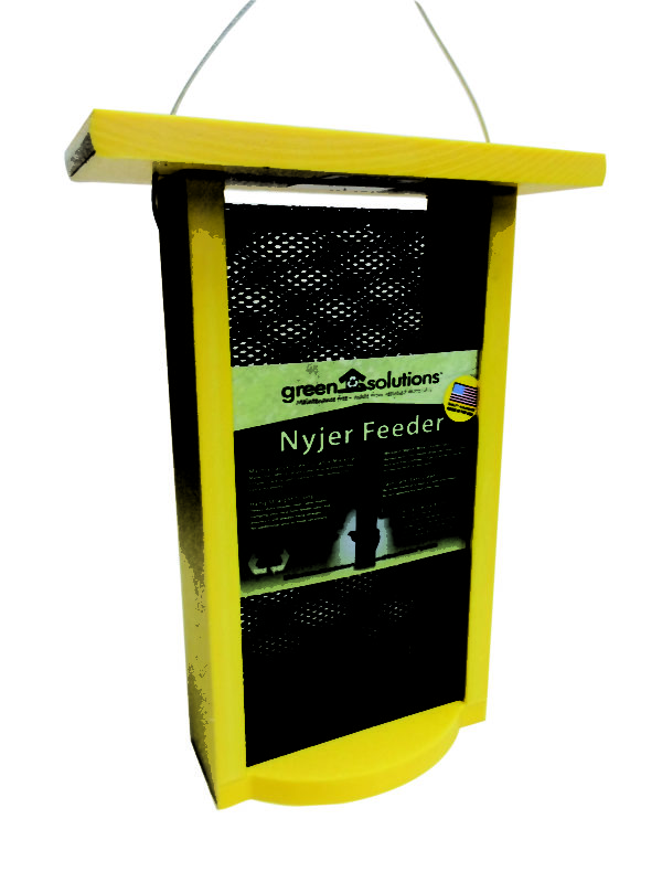 Tall Recycled Finch Feeder