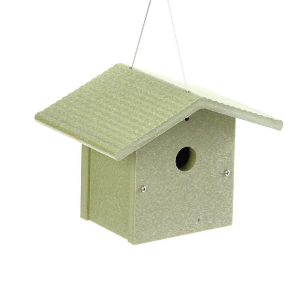 Recycled Wren House Kit - green- Green Solutions